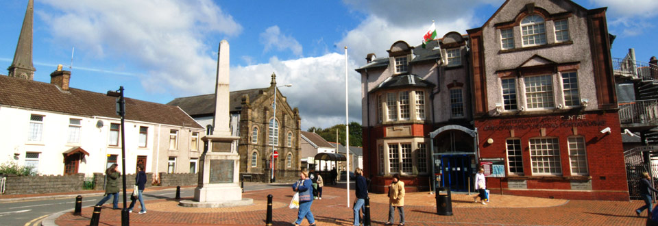 Pontardawe Arts Centre in the Swansea Valley of South Wales
